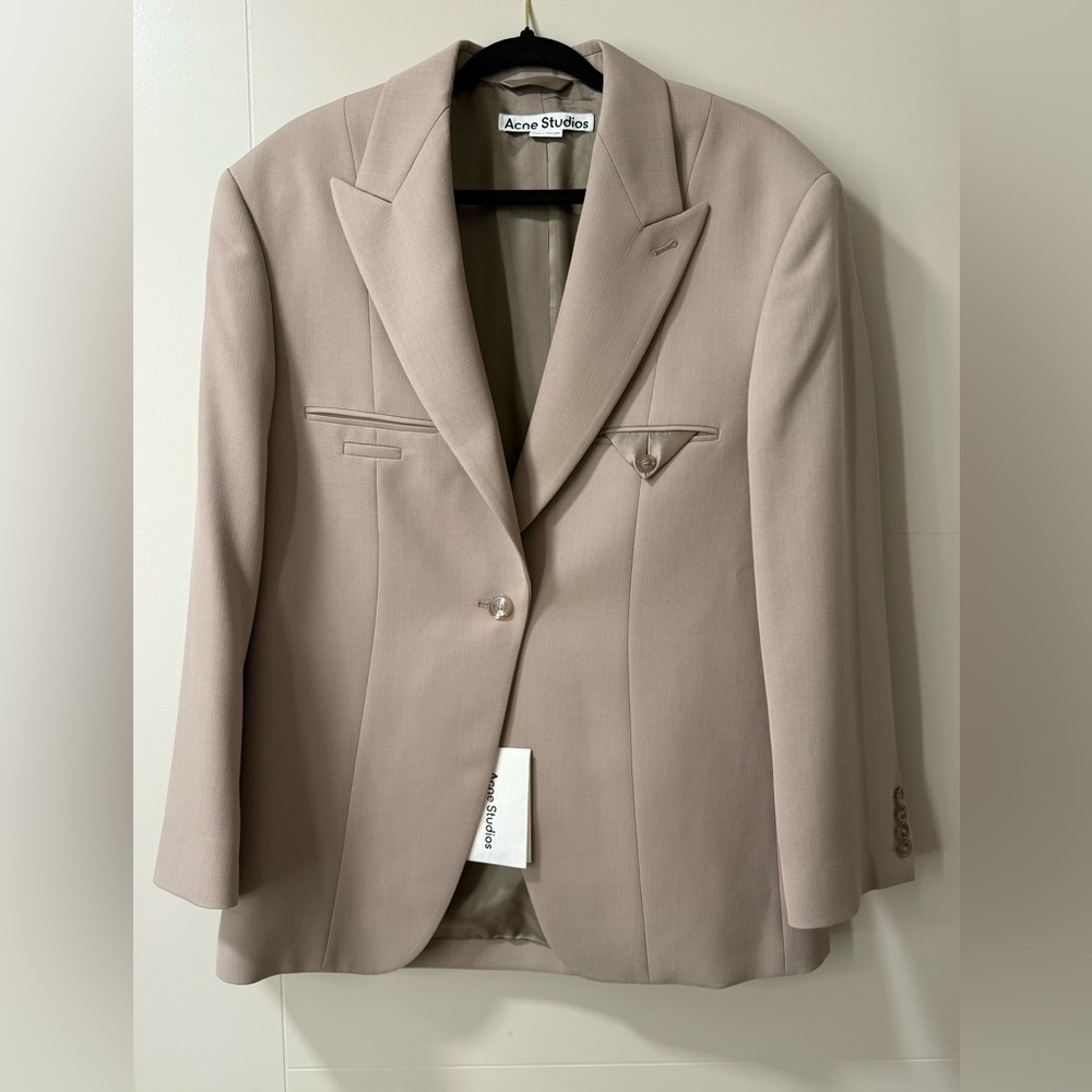 Acne Studios Blazer, 34, Cold Beige - Picture 8 of 16